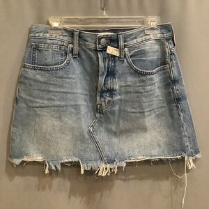 NWT Madewell Denim Skirt Sz 27